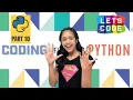 Coding in Python Part 10