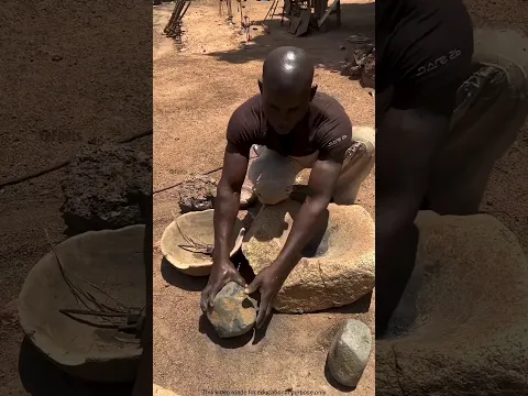 The Hidden Art of African Blacksmiths 😱 #shorts