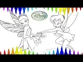 TINKERBELL Coloring Page IRIDESSA Tinkerbell Fairies Coloring Pages - Disney Fairies Coloring Book