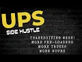 UPS Package Handler - Thanksgiving week experience