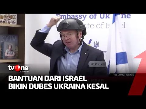 Jengkel! Dubes Ukraina Marah-marah Dapat Bantuan dari Israel