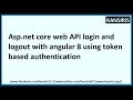 net core web and with using based