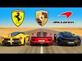 Download Lagu P1 v La Ferrari v 918: DRAG RACE