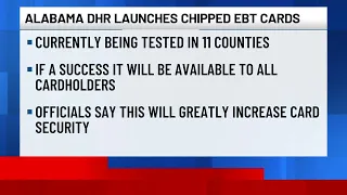Alabama DHR launches chipped EBT cards