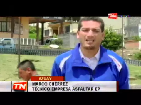 Gobierno provincial ejecutó obras de asfaltado en parroquia Jima