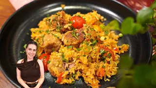 ALMOÇO COMPLETO EM UMA PANELA SÓ! ARROZ COM SUÃ DE PORCO