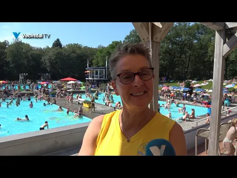 Topdag bij het Heuveltjesbosbad in Balkbrug