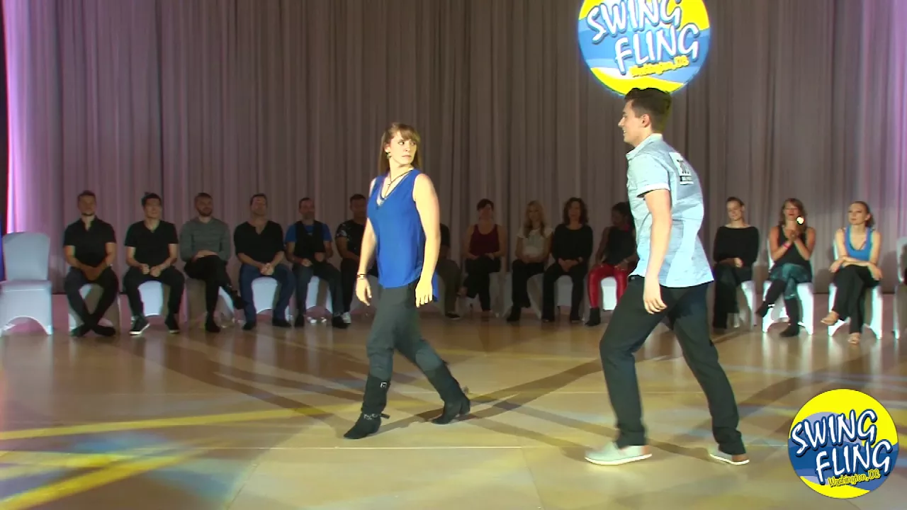 Swing Fling 2017 AllStar Jack & Jill Finals Ryan Boz & Lia Brown