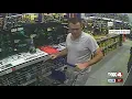 Man caught on camera stealing from Lowes Home Improvement store