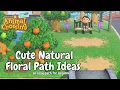 Cute and Simple Natural Path Ideas Animal Crossing New Horizons
