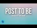 Omarion feat Chris brown Jhene aiko - Post to be