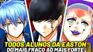 TODOS OS ALUNOS DA EASTON DE MASHLE DO MAIS FRACO AO MAIS FORTE