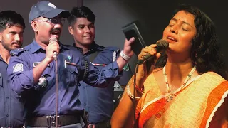 চিটাগাংইয়া পুলিশ অফিসারের অনুরোধে জীবনের শ্রেষ্ঠ গান গাইলেন বৃষ্টি দে  RADHE GOVINDA KRISHNA MURARI