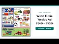 Winn Dixie Weekly Ad 26 - 26 Top 10 Deals