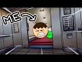 What if I was in The Nonchalant Elevator Challenge GarrettTheCarrot