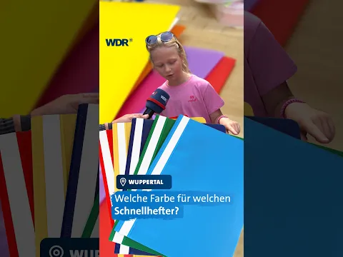Welches Schulfach hat welche Farbe? I WDR #shorts #schule