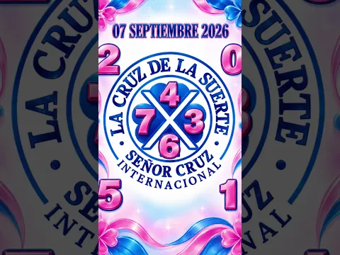 Cruz 07 septiembre 2026 !!!