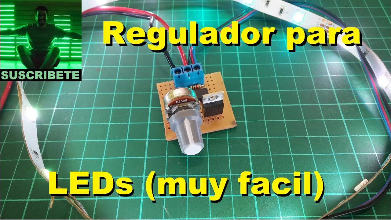 Regulador PWM para LEDs (muy facil de hacer)