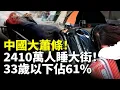 Lagu 中國大蕭條！2410萬人睡大街！33歲以下的年輕人佔比61　#看大陸