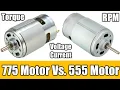 Download Lagu 775 Vs. 555 Dc 12v Motor, 6 to 24v RPM \u0026 Current Test
