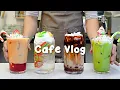 🧁새로운 에너지로 가득 찬 주를 위한 맛있는 음료🍀지치고 힘들 땐 음료 ASMR로 힐링해요/카페브이로그/Cafe Vlog/ASMR/Tasty Coffee