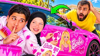 ميدو وجنى حولوا سيارة بودي لا باربي 😱🔥