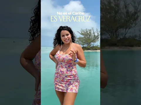 Parece el CARIBE pero es VERACRUZ 🤩🩵 #isladelobos #veracruz