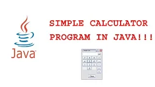 Simple Calculator Program in Java Java Tutorial - 2
