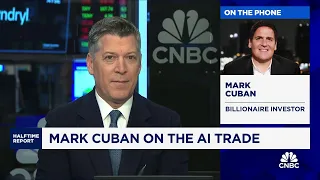 Mark Cuban is in cash and wasn't buying the dip in Monday's sell-off