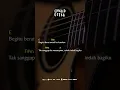 Download Lagu Chord Gitar Cokelat - Terlalu Indah #shorts