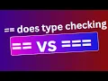 vs in Javascript Abstract vs Strict Equality Explained by Frontend Master
