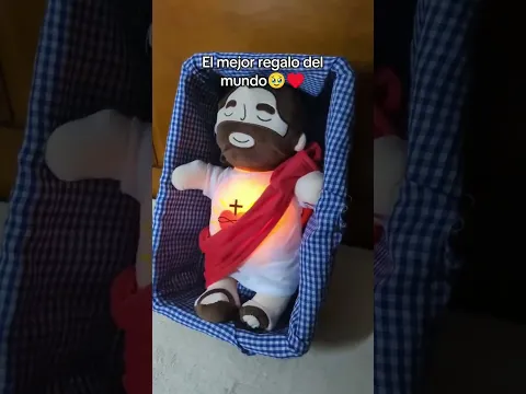 El peluche de Jesús que respira y transmite mucha paz 🕊️🤍