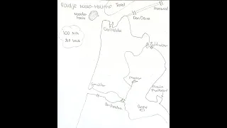 Getekende routeplanning rondje Noord Holland – Ep. 25