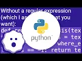 How to remove all characters after a specific character in python