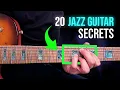20 Jazz Guitar Secrets Nobody Talks About