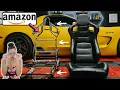HOW DANGEROUS ARE THE AMAZON RACING SEATS WELL I TORE ONE DOWN TO FIND OUT VERY INTERESTING