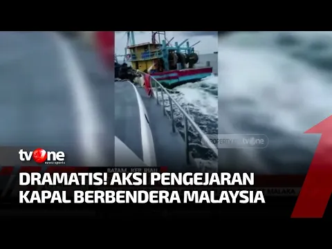 Beri Peringatan Kapal Asing, Petugas Berkali-kali Letuskan Tembakan