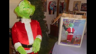 Gemmy 2004 5ft Lifesize Animated Grinch Animatronic Review