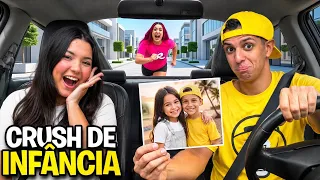 A CRUSH DE INFÂNCIA DO LEOZIN APARECEU *A vingança !