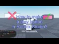 Tutorial How to make a working play button in Roblox Studio Ep 3 Scripting and GUI