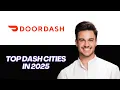 Best Cities to Drive for DoorDash in 2025