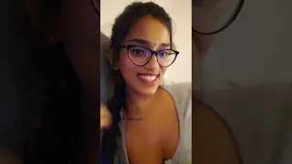beautiful tamil instagram star chaand live vlogging show tango live streaming india viral live