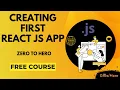 Creating First Application using ReactJS LetsGrowMore