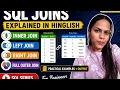 SQL JOINS Explained Part 3 INNER JOIN LEFT JOIN RIGHT JOIN FULL JOIN SQL Tutorial