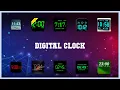 Super 10 Digital Clock Android Apps