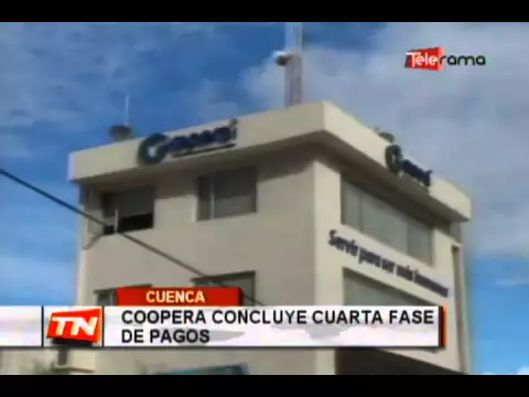 Coopera concluye cuarta fase de pagos