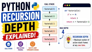 18 Python Recursion Depth Explained Call Stack Stack Frames