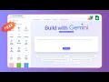 Gemini-Powered Form and CRUD App builder using Googlesheet Apps Script