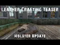 DayZ has Craftable Holsters Leathercrafting Tanning mod teaser