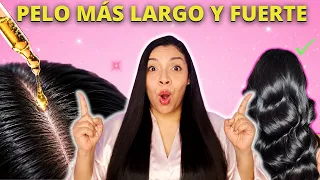 CABELLO MÁS LARGO Y FUERTE 🌙 Mi RUTINA CAPILAR NOCTURNA paso a paso